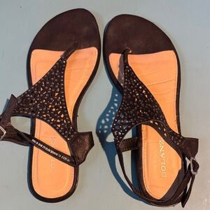 Black Women's Sandals